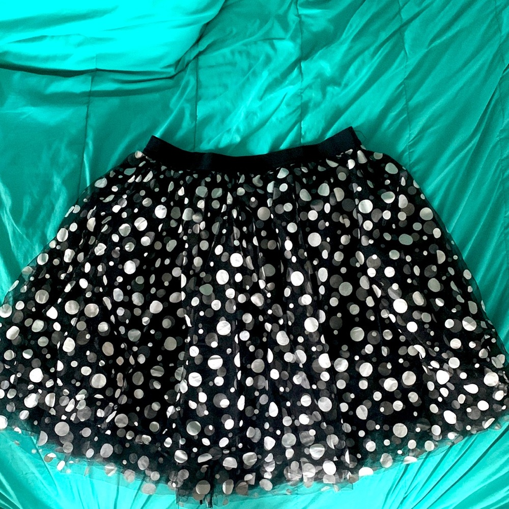Polka dot skirt